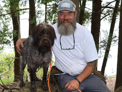 Sebasticook President Kris Goodine and Merle